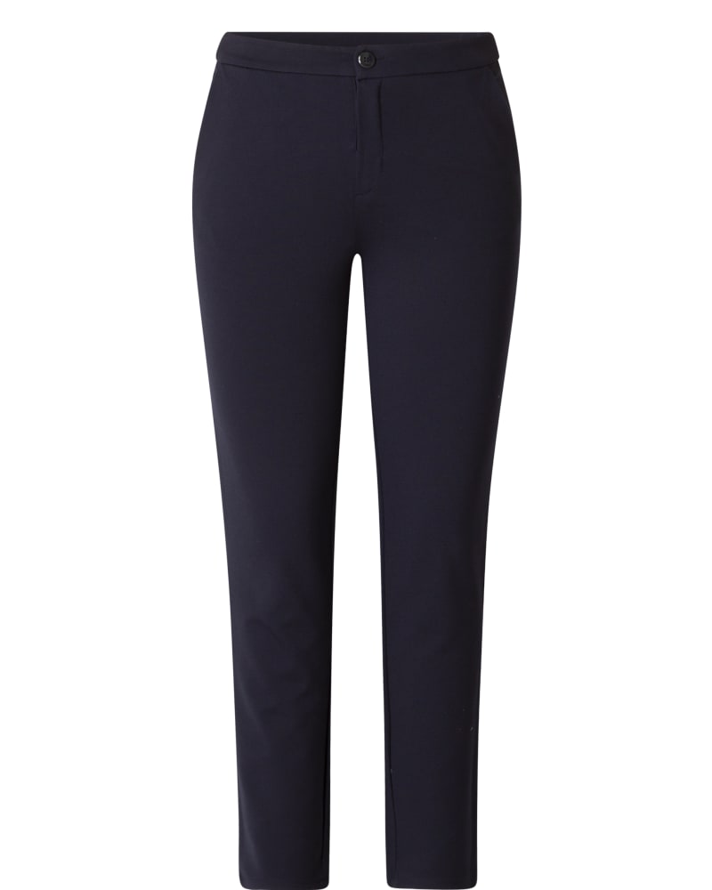 Front of a size 2(50) Angie in Dark Blue by Base Level Curvy. | dia_product_style_image_id:279862